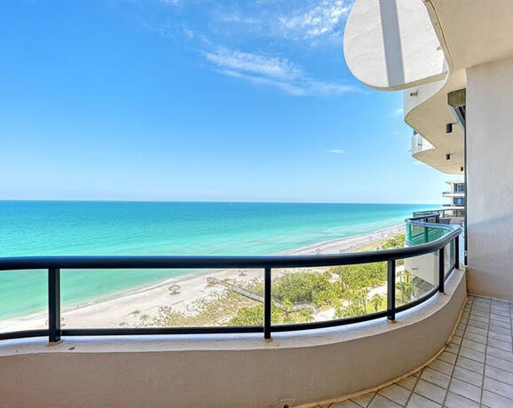 415 L AMBIANCE DRIVE D906, Longboat Key, FL 34228 balcony