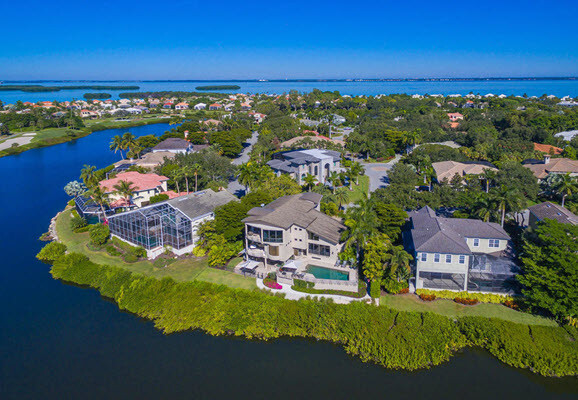 Bay Isles 3314 Sabal Cove Ln Longboat Aerial