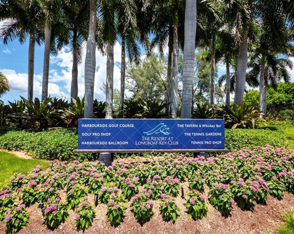 Harbourside Course at The Resort as the Longboat Key Club in Bay Isles