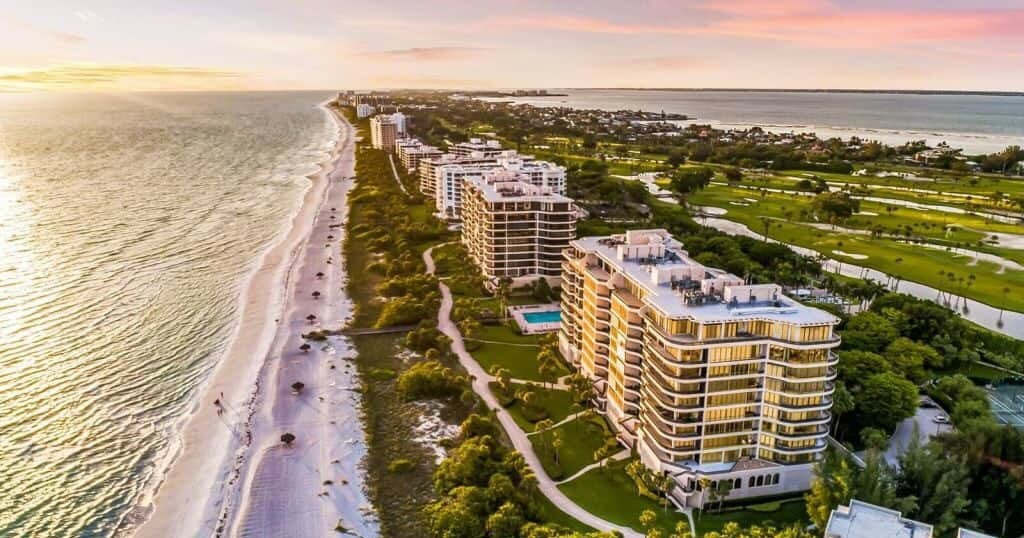 L'Ambiance Longboat Key Club Condos at Sunset