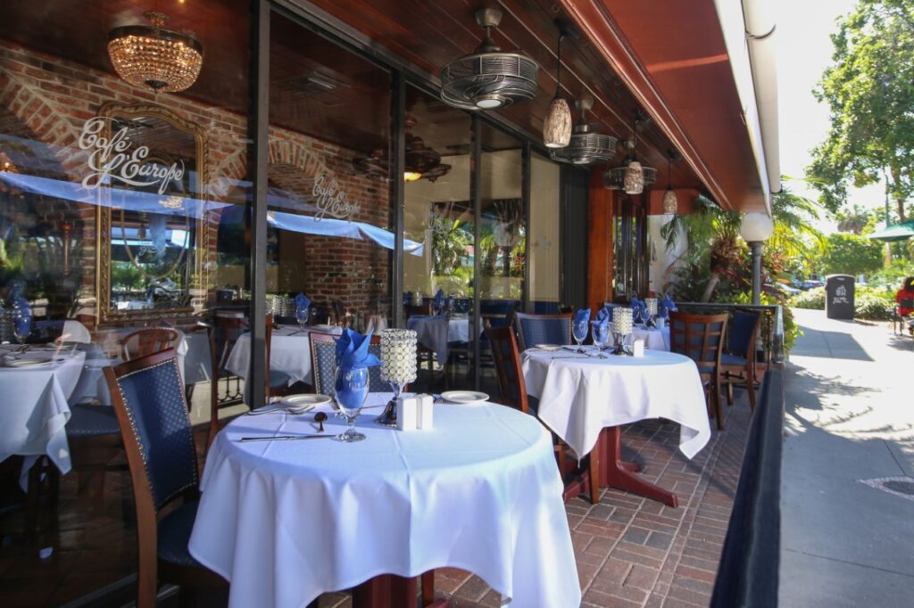 Cafe L'Europe Restaurant St Armands Circle